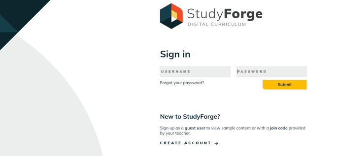 StudyForge Log in-3